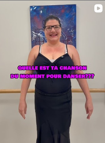 Quelle est ta chanson du moment pour danser? — réel avec une professeure